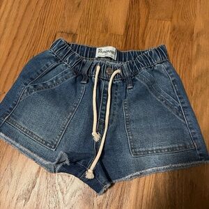 No Boundaries Dark Blue Jean Shorts